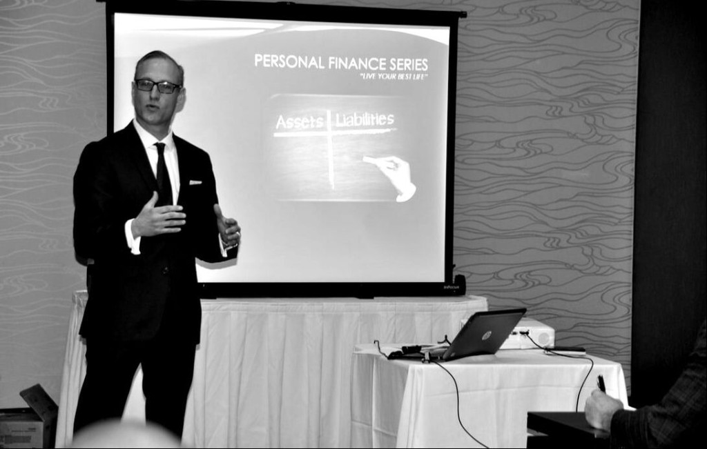 Kevin S. Wilson presenting Personal Finance Series — Live Your Best Life